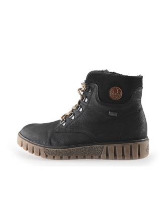 Rieker Veterboots Zwart 248699