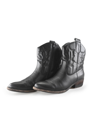 Sub55 Cowboy laarzen Zwart 248704
