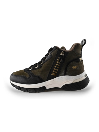 Mustang Hoge sneakers Groen 249091