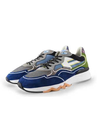 Floris van Bommel Sneakers Blauw 249435