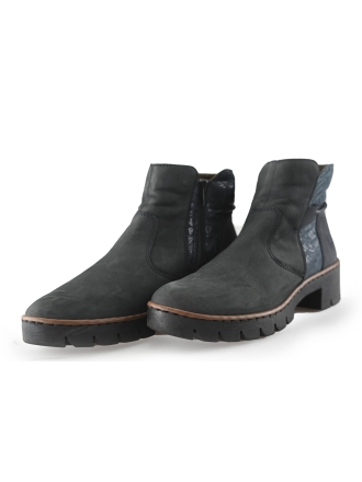 Rieker Enkellaarzen Blauw 249494