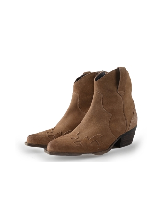 Sub55 Enkellaarzen Beige 249510