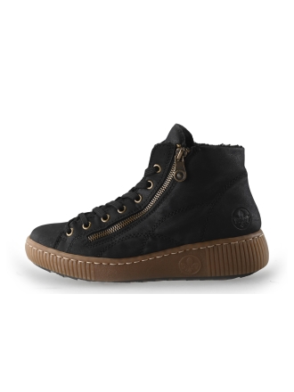 Rieker Hoge sneakers Zwart 250850