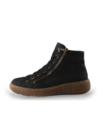 Rieker Hoge sneakers Zwart 250852