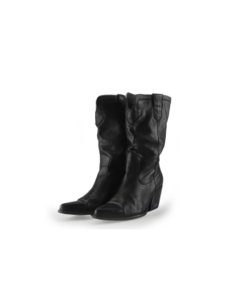 Notrev Cowboy laarzen Zwart 250133