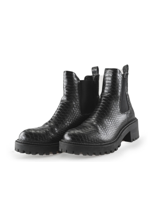 Poelman Chelsea boots Zwart 250722