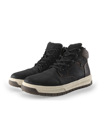 Rieker Veterboots Zwart 250808