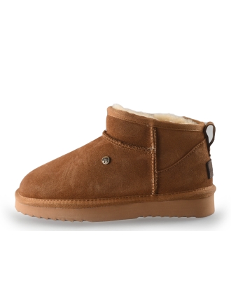 Warmbat Enkellaarzen Beige 258694