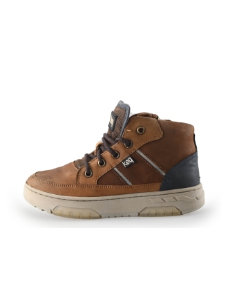 Enzo Hoge sneakers Bruin 258774