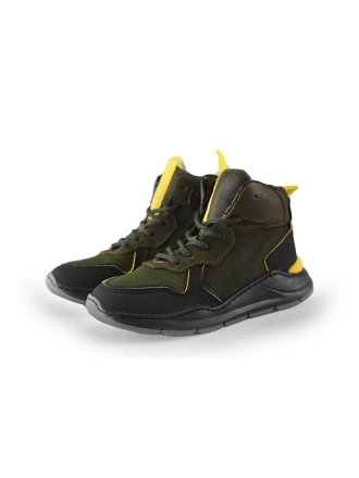 Sub55 Hoge sneakers Groen 259932