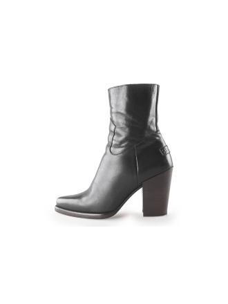 Shabbies Enkellaarzen Zwart 261550