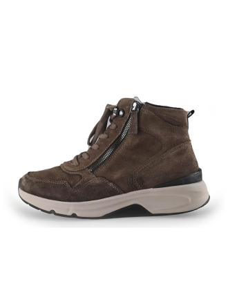 Gabor Hoge sneakers Bruin 266353