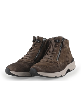 Gabor Hoge sneakers Bruin 266353