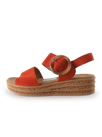 Gabor Sandalen Oranje 266839
