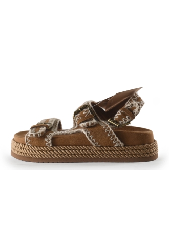 Warmbat Sandalen Cognac 266990