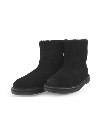 Shabbies Enkellaarzen Zwart 269250