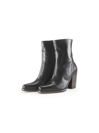Shabbies Enkellaarzen Zwart 269271