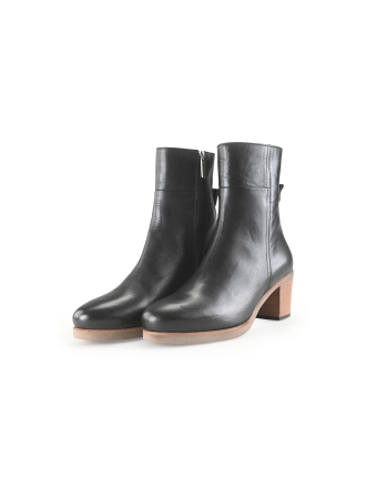 Shabbies Enkellaarzen Zwart 269276