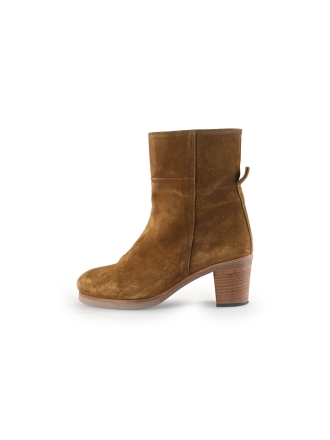 Shabbies Enkellaarzen Bruin 269337