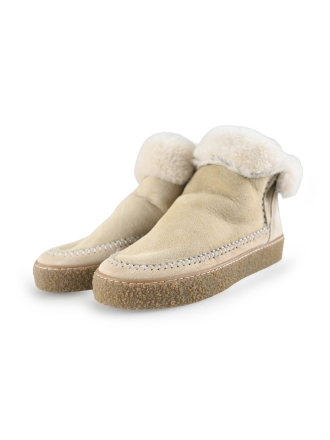 Shabbies Enkellaarzen Beige 269338