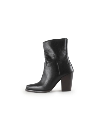 Shabbies Enkellaarzen Zwart 269340