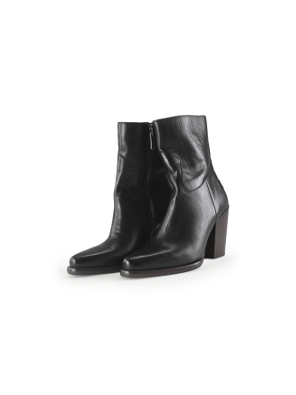 Shabbies Enkellaarzen Zwart 269340