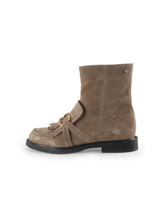Fred de La Bretoniere Enkellaarzen Beige 269366