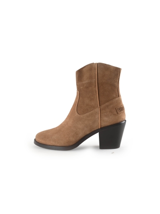 Shabbies Enkellaarzen Bruin 269372