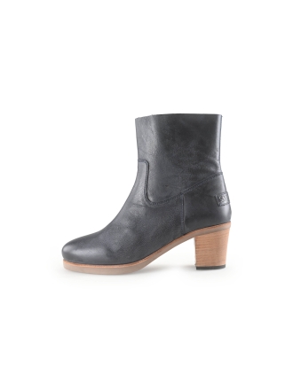 Shabbies Enkellaarzen Zwart 269423