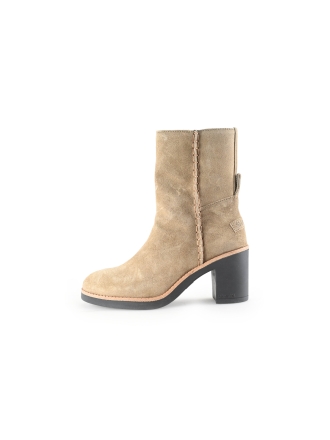 Shabbies Enkellaarzen Bruin 269425