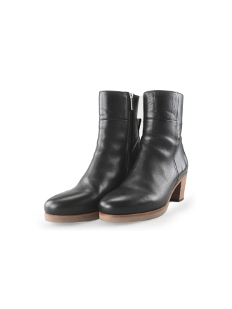 Shabbies Enkellaarzen Zwart 262776