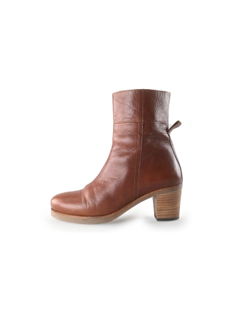 Shabbies Enkellaarzen Bruin 262870