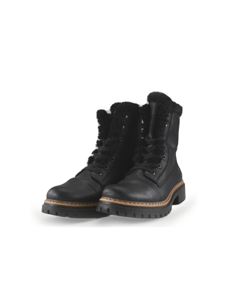 Rieker Veterboots Zwart 272317