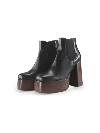 Bronx Enkellaarzen Zwart 272560