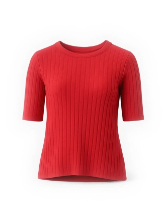Opus T-shirt Rood 273550