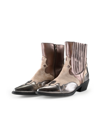 Poelman Cowboy laarzen Beige 275479