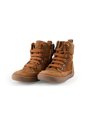 Shoesme Hoge sneakers Cognac 276340