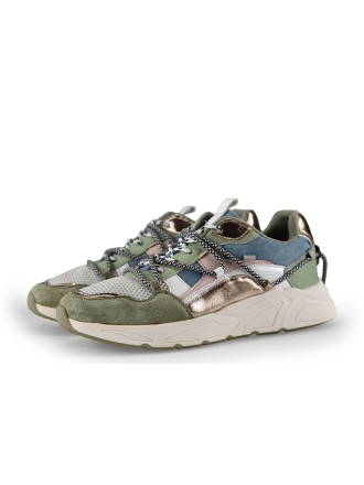 Poelman Sneakers Groen 276563