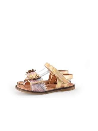 Milo & Mila Sandalen Goud 276595