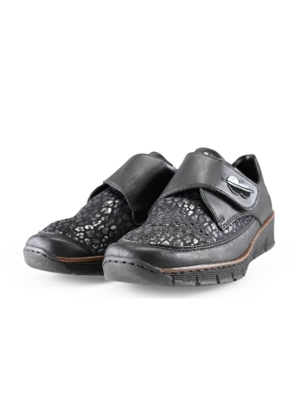 Rieker Loafers  Zwart 276605
