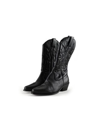 Nelson Cowboy laarzen Zwart 278994