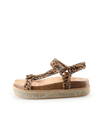 Poelman Sandalen Bruin 281658