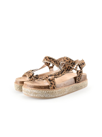 Poelman Sandalen Bruin 281658