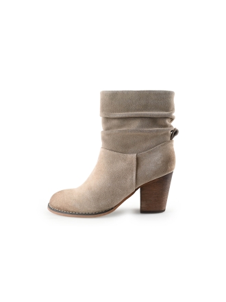 Poelman Enkellaarzen Beige 281889
