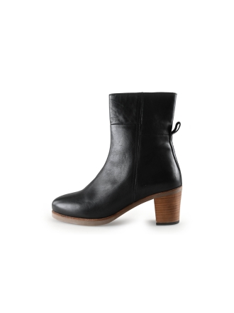Shabbies Enkellaarzen Zwart 282363