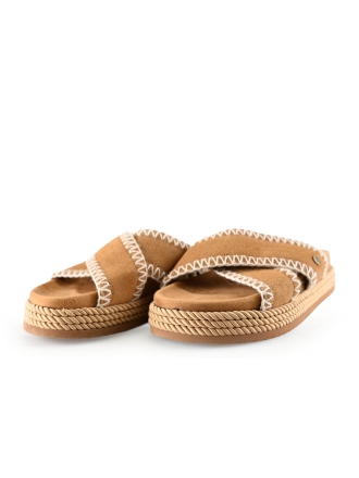 Warmbat Slippers Cognac 282614