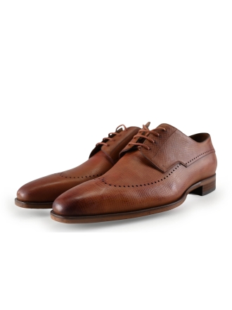 Van Lier Veterschoenen Cognac 283225