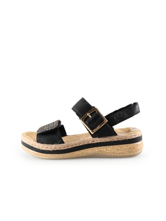Rieker Sandalen Zwart 284439