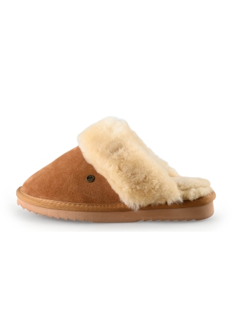 Warmbat Pantoffels Cognac 284488
