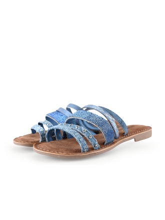 Lazamani Slippers Blauw 286233